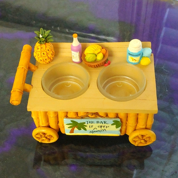 YANKEE CANDLE TIKI BAR TEALIGHT CANDLE HOLDER - Picture 5 of 9